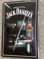 Jack Daniel's Whiskey Blechschild, Neu & Originalverpack
