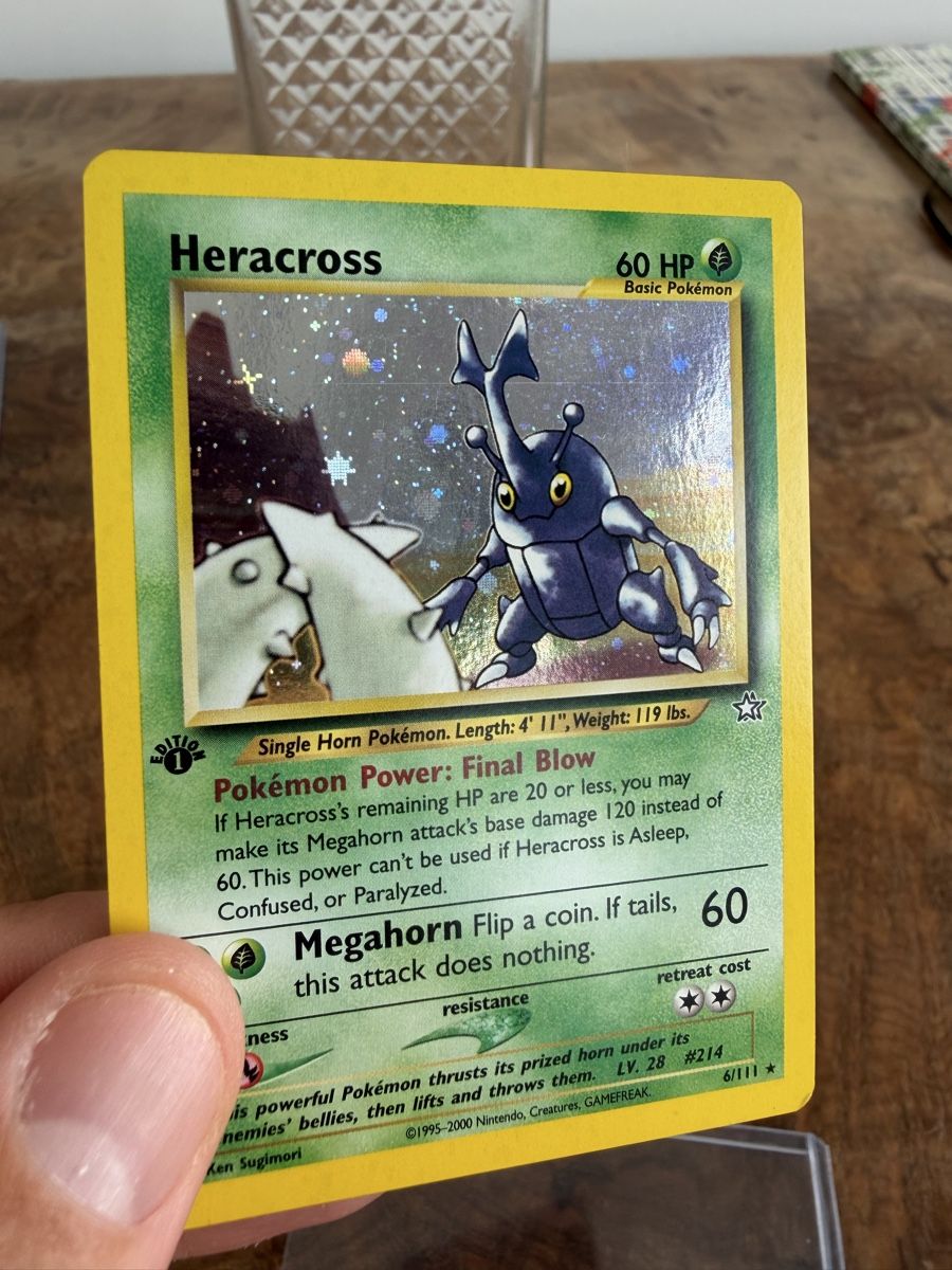 Pokémon Cartes à collectionner:  Heracross 1st edition holo – Neuf (Voir description) à Zürich par hip_hg6b 2