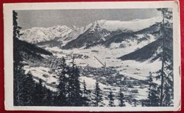 Davos Dorf Winterlandschaft 1924
