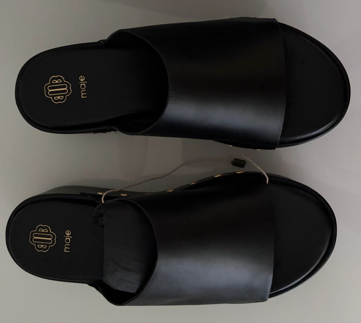 Maje Scarpe da donna: MAJE Leder Sandalen GR. 38 – Nuovo e nell'imballaggio originale da Schaffhausen venduto da London114 5