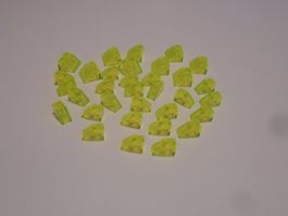 LEGO - DIVERSE - TRANSPARENTE - NEON - SCHRÄG - STEINE