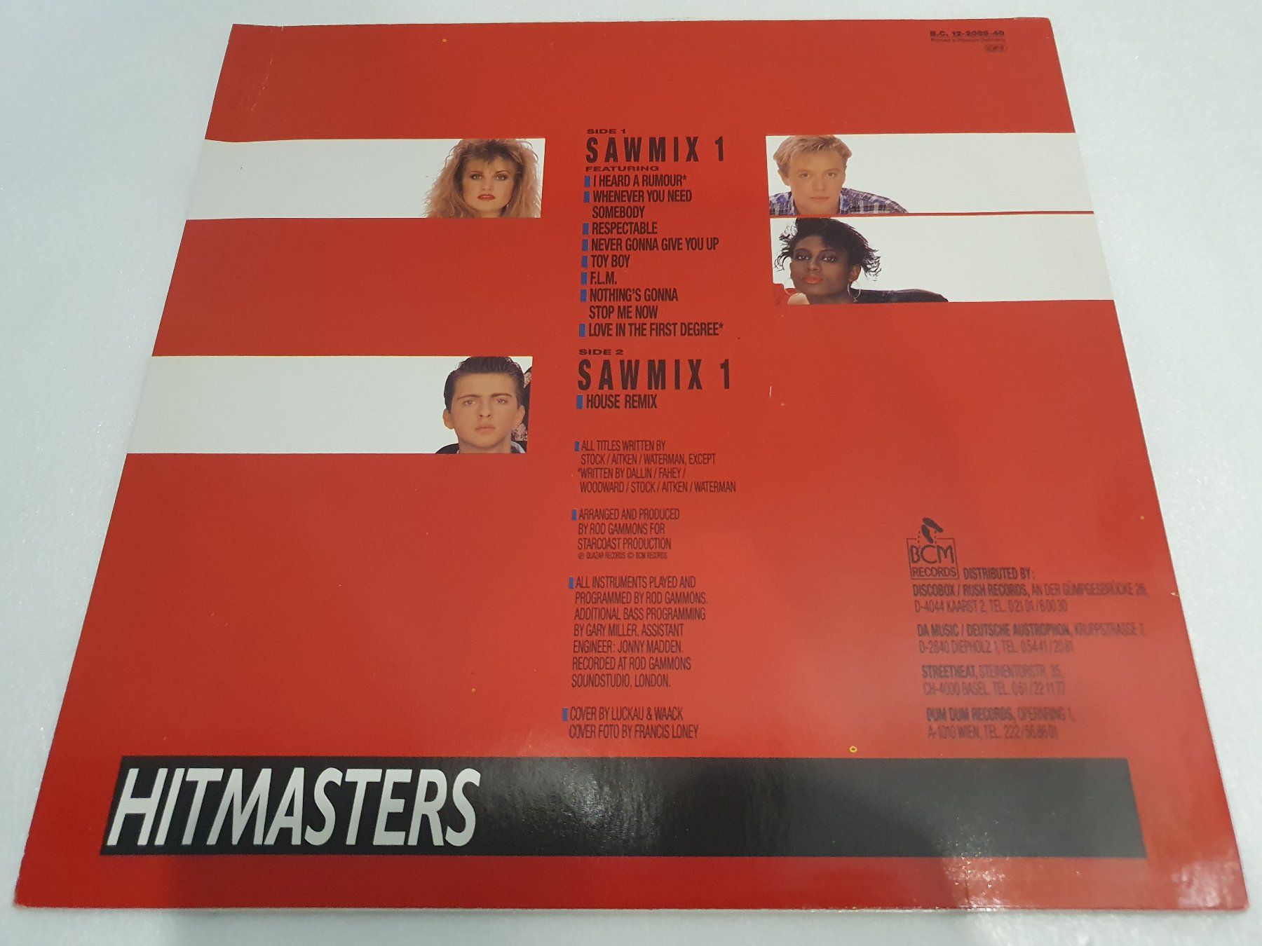 Dischi in vinile: Hitmasters – Sawmix 1 – Usato da Uster venduto da Vinyl-Leidenschaft 1
