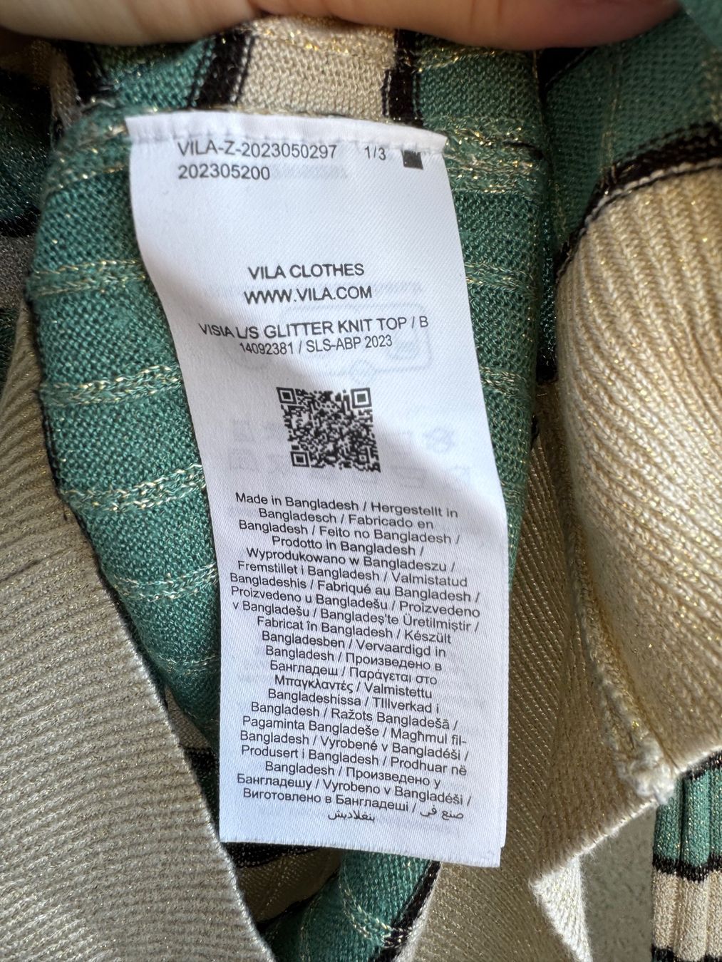 Vila Pullover & Sweatshirts: Vila Pulli Gr. M mit Glitzer – Gebraucht aus Thun von Iriska77 3