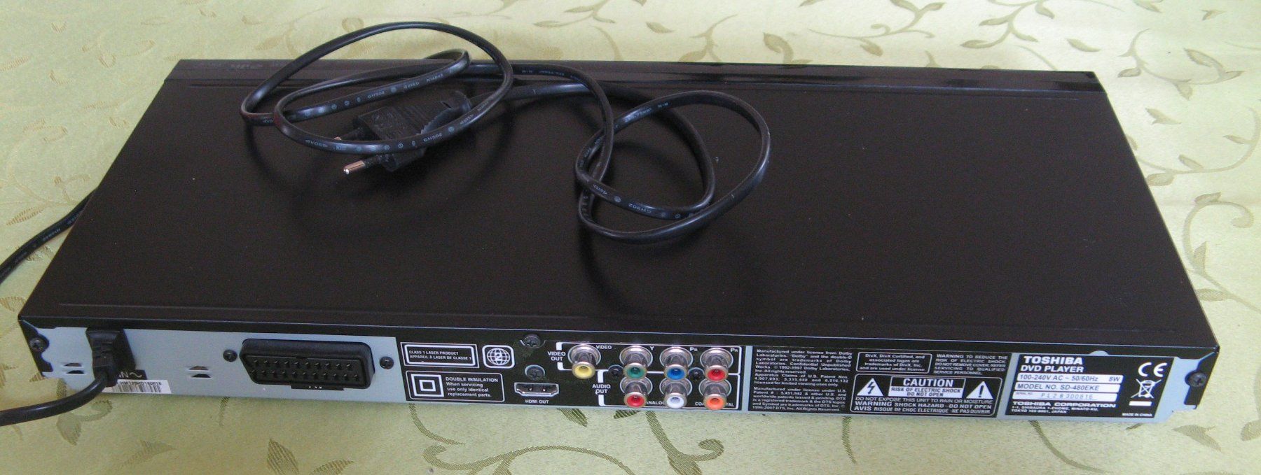 Toshiba Registratori: DVD-Recorder Toshiba SD-480 EKE – Usato da Frauenfeld venduto da Interessent1 2