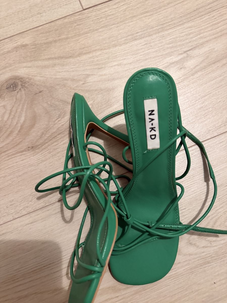 Na-kd Scarpe da donna: NA-KD High Heels grün – Nuovo (secondo la descrizione) da Ossingen venduto da els_9s6h 1