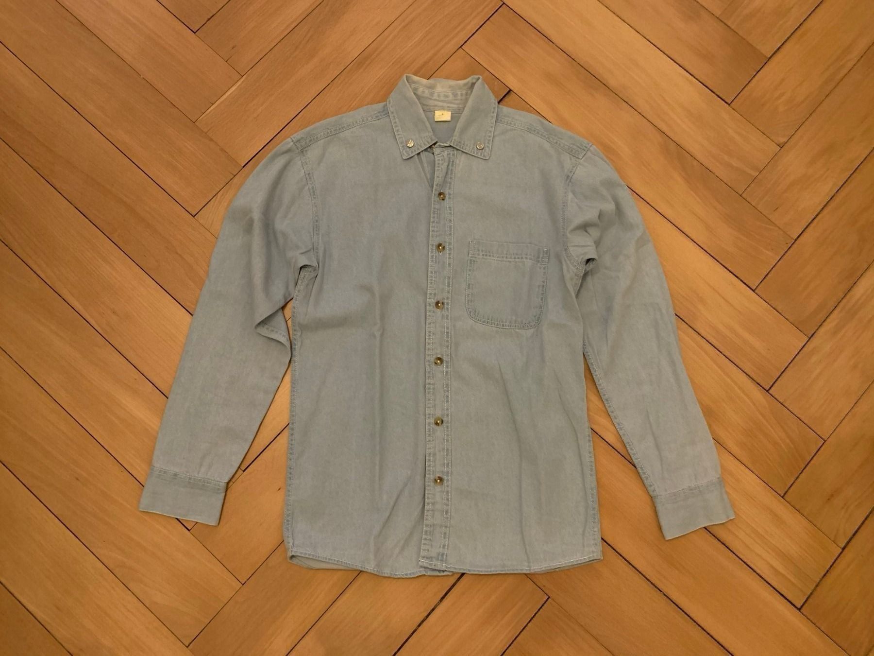 Camicie: Jeanshemd hellblau - S – Usato da Zürich venduto da Diazaio