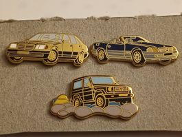 Lot de 3 pin's Mercedes Benz 