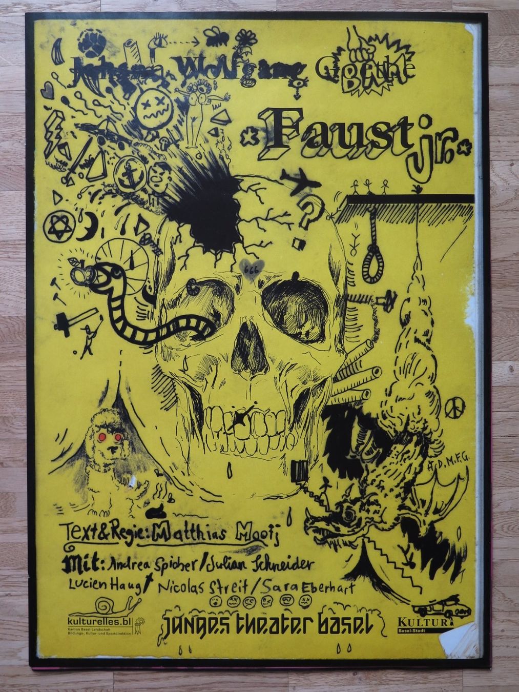 Poster & Bilder: Plakate junges theater basel - 9 verschiedene – Gebraucht aus Zwingen von Tigertimmi 4