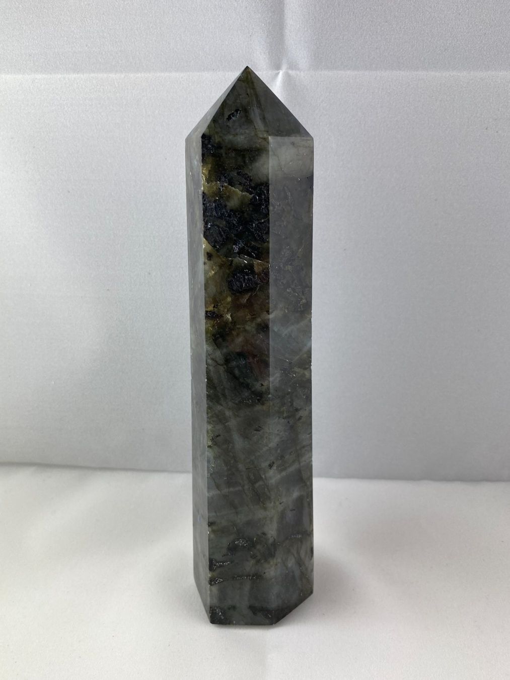 Minerali & Pietre curative: Labradorit Spitze 4.5cm 4.7cm 19.5cm 651g – Usato da Schinznach Bad venduto da Prosperos 5