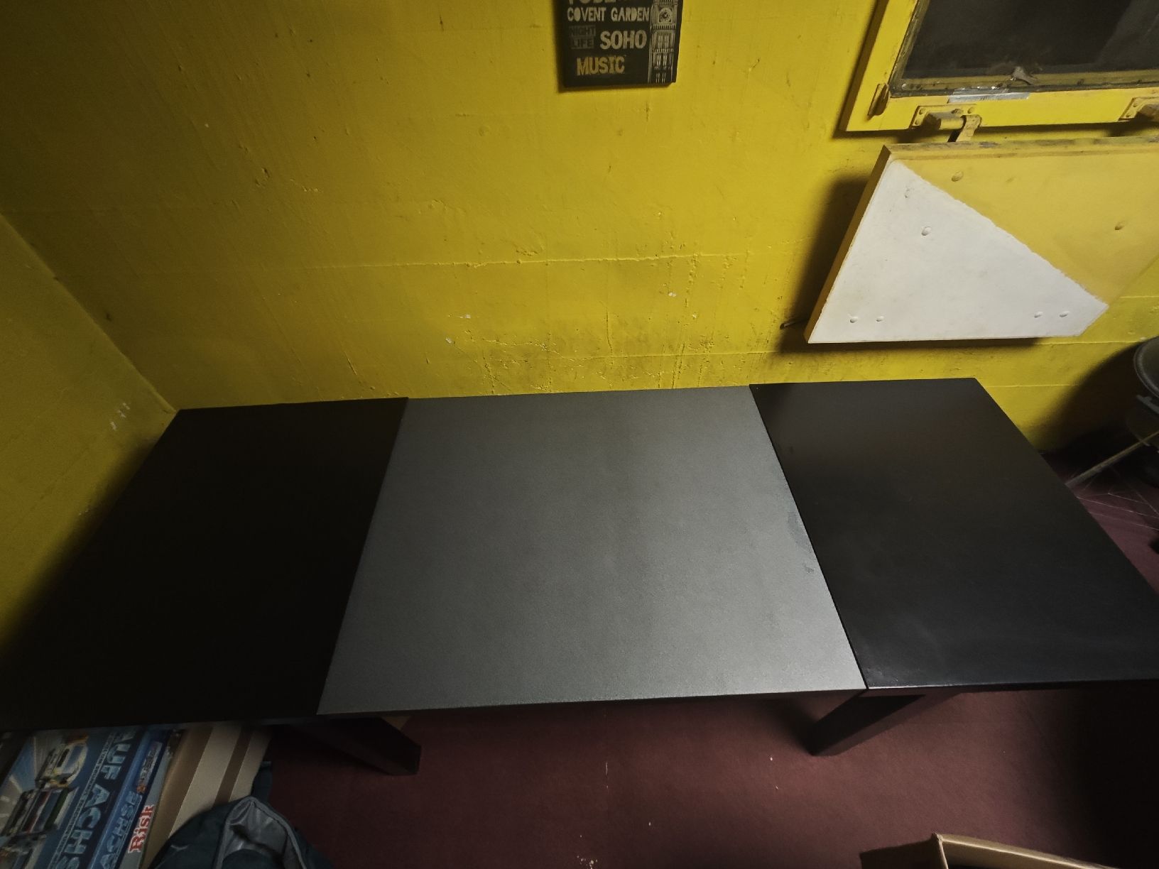 Tables: Schwarzer Ausziehbarer Tisch – D'occasion à Sissach par pat_5ryt 3