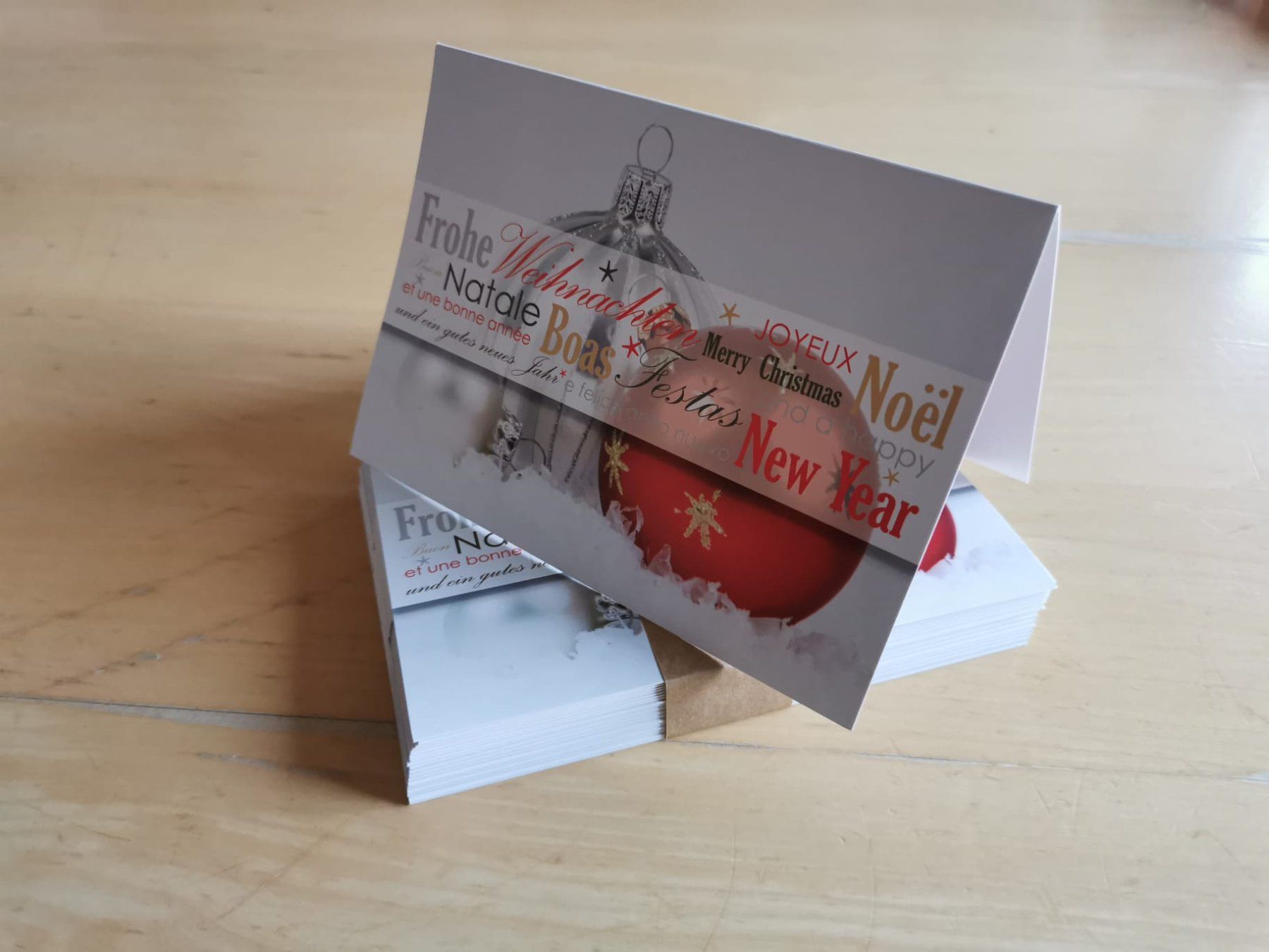 Karten: Weihnachtskarten Set "Kugeln" 30 St. – Neu und originalverpackt aus Zuzwil SG von _dani92_ 1