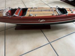 Bateau en bois, modèle Typhoon, pièce de collection ! (54)