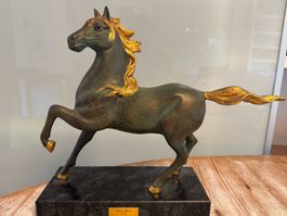 Dekorative Pferde Statue, China Horse, Kunstobjekt!