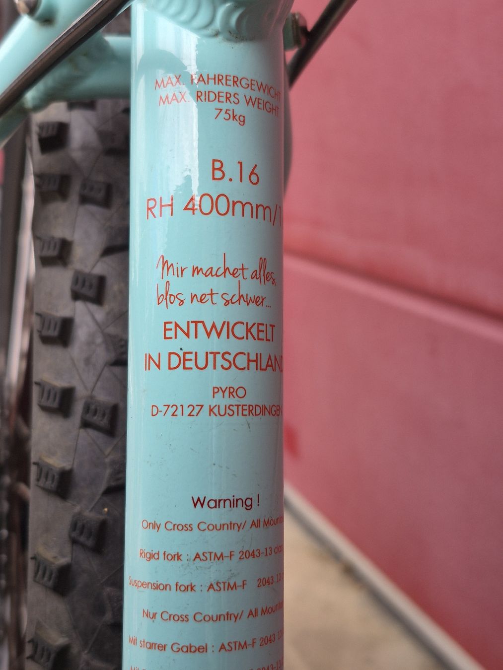 Pyro Biciclette: Pyro B.16 Kinderbike – Usato da Ormalingen venduto da paebo71 2