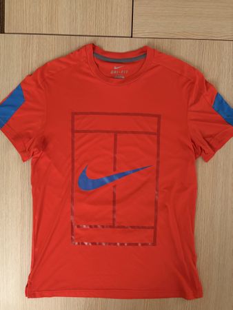 T-shirt Nike Tennis Dri-Fit rouge taille M