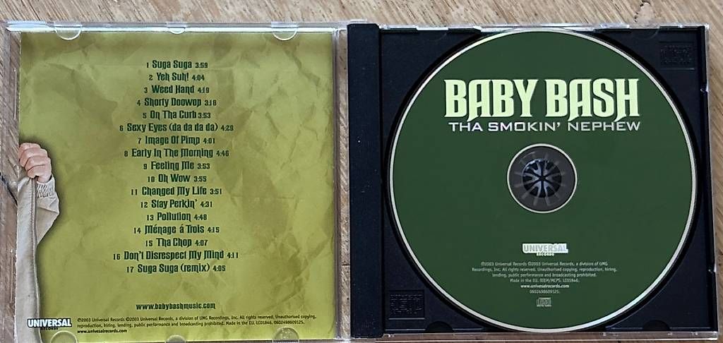 CD: Baby Bash / Album: The Smoki ' Nephew – Usato da Zürich venduto da rafa014 2