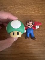 Super Mario Pilz Figur und Mario Figur