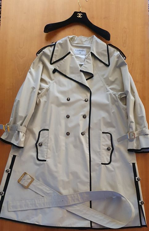 Trench Imperméable Beige C&A Taille 42 - 3/4 Longueur, Neuf Avec étiquettes, Parfait Pour Le Printemps