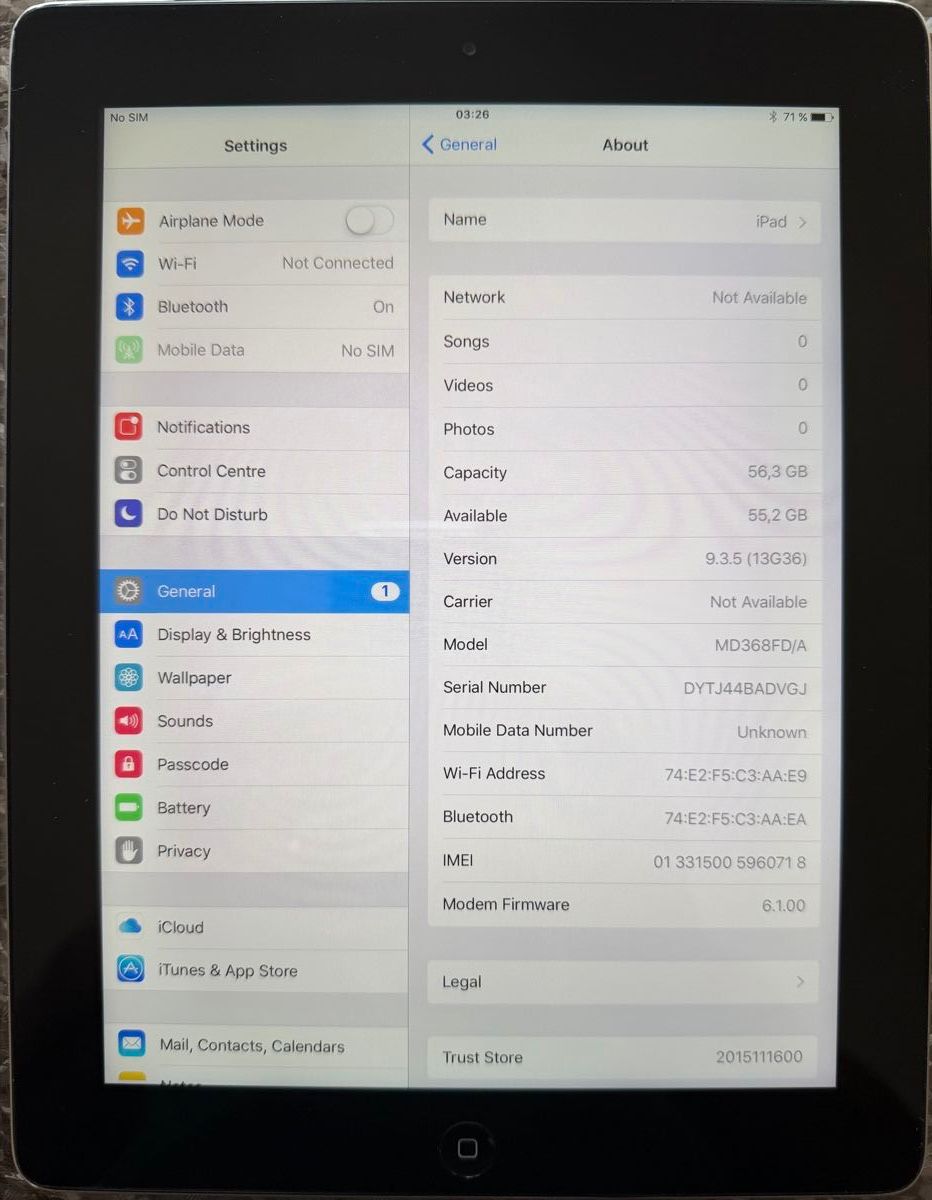 Apple Tablet PC: Apple iPad première Generation 64GB – Usato da Vernier venduto da Calimero1975 1