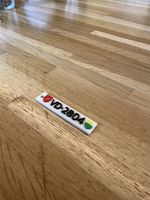 Personalisierbar 3D Autoschild Schlüsselanhänger Vaud