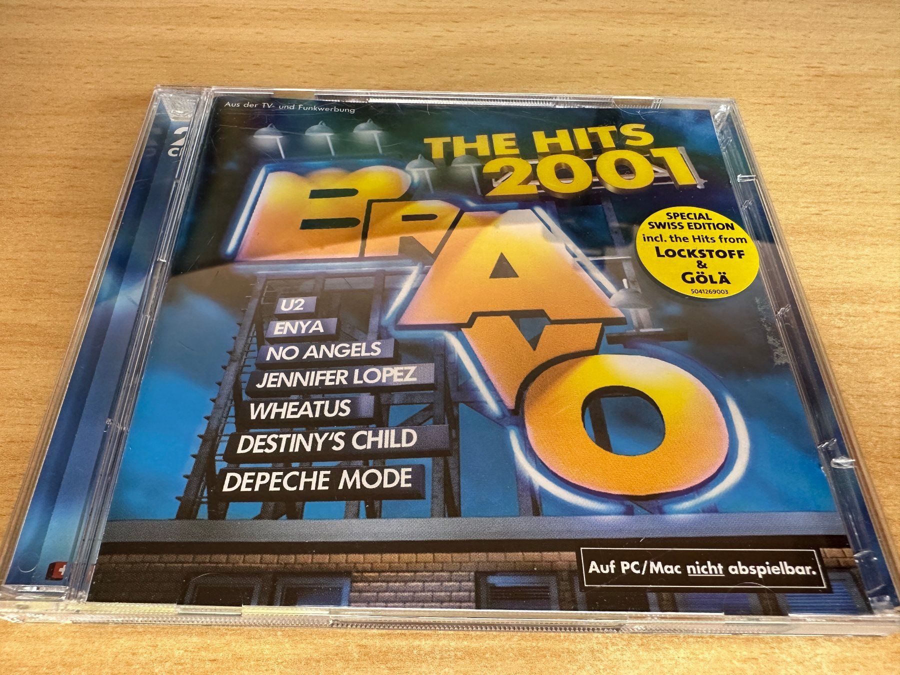 CD: Various – Bravo - The Hits 2001 - 2 CD – Usato da Rikon im Tösstal venduto da Alpenmutz