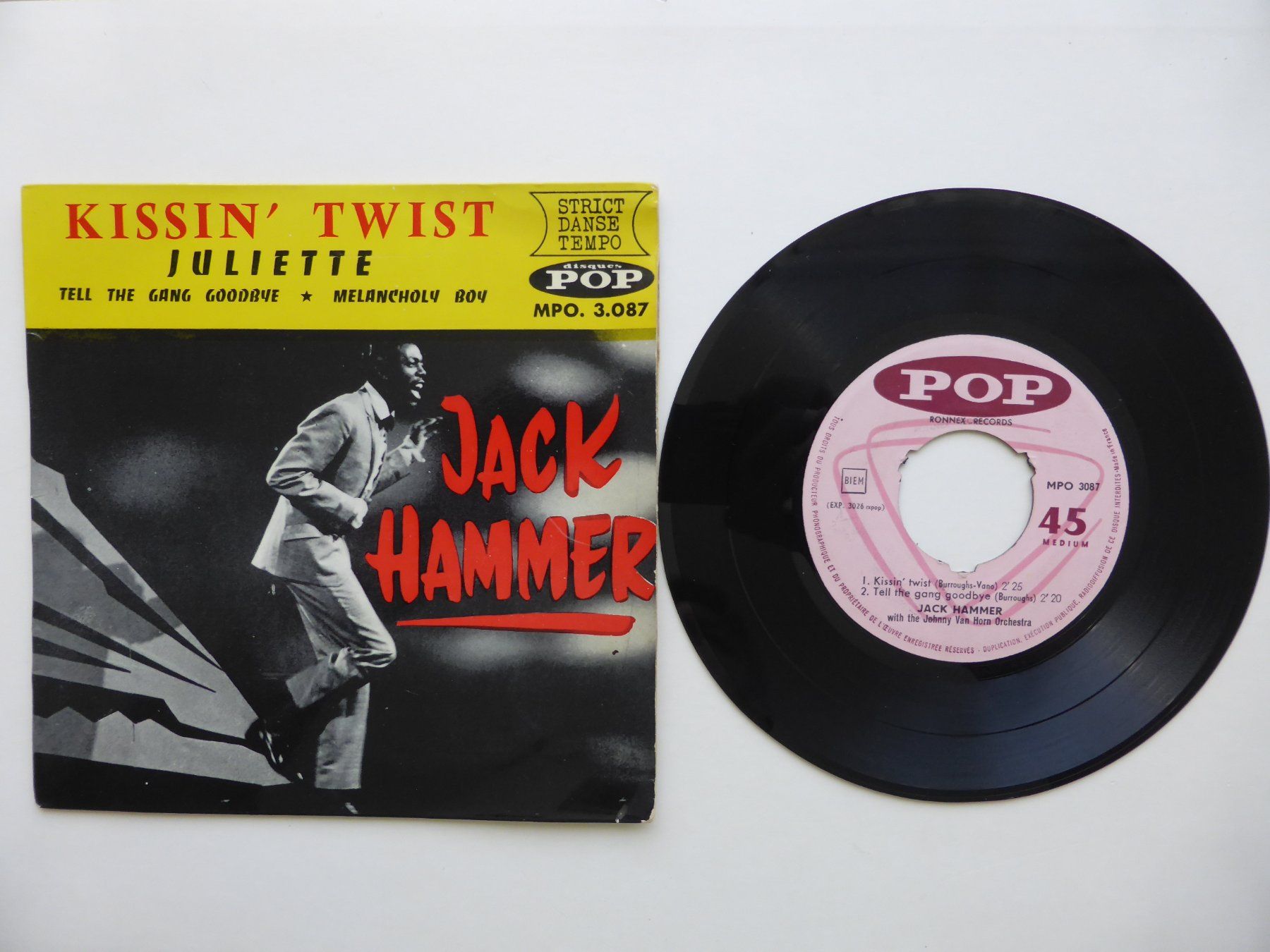Dischi in vinile: VINYL SINGLE  EP  JACK HAMMER – Usato da Küssnacht am Rigi venduto da Mondkinder