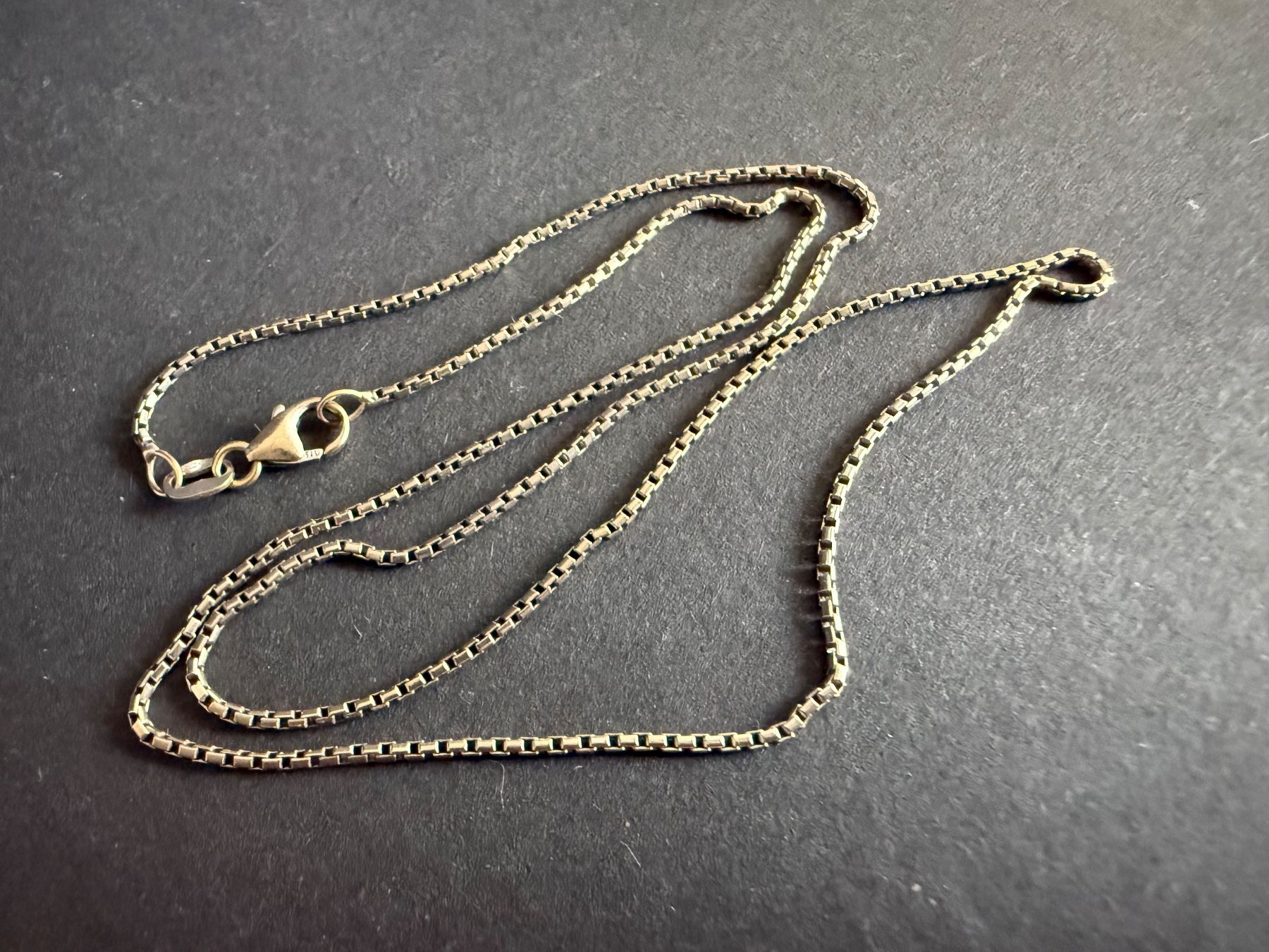 Catenine: Weissgold Kette 375, 9K – Usato da Spiegel b. Bern venduto da Rogger72
