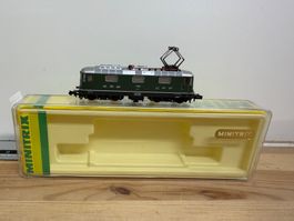 Spur N Minitrix 12861Re 4/4 11130 Analog Geprüft