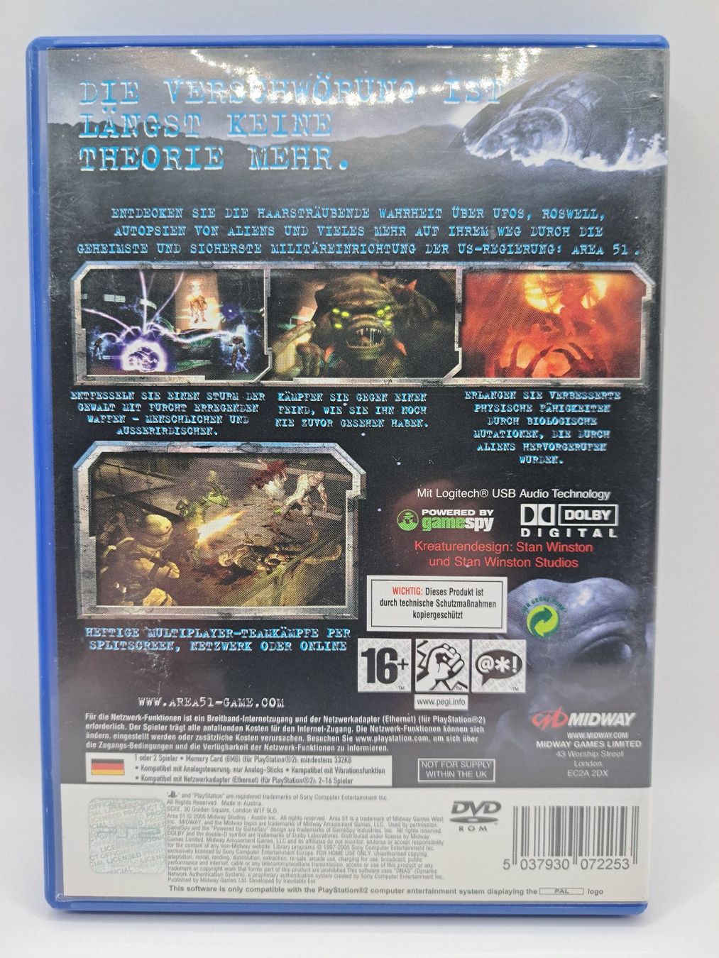 Giochi: Area 51 (Playstation 2/PS2) – Usato da Balgach venduto da Wasnwasn 1