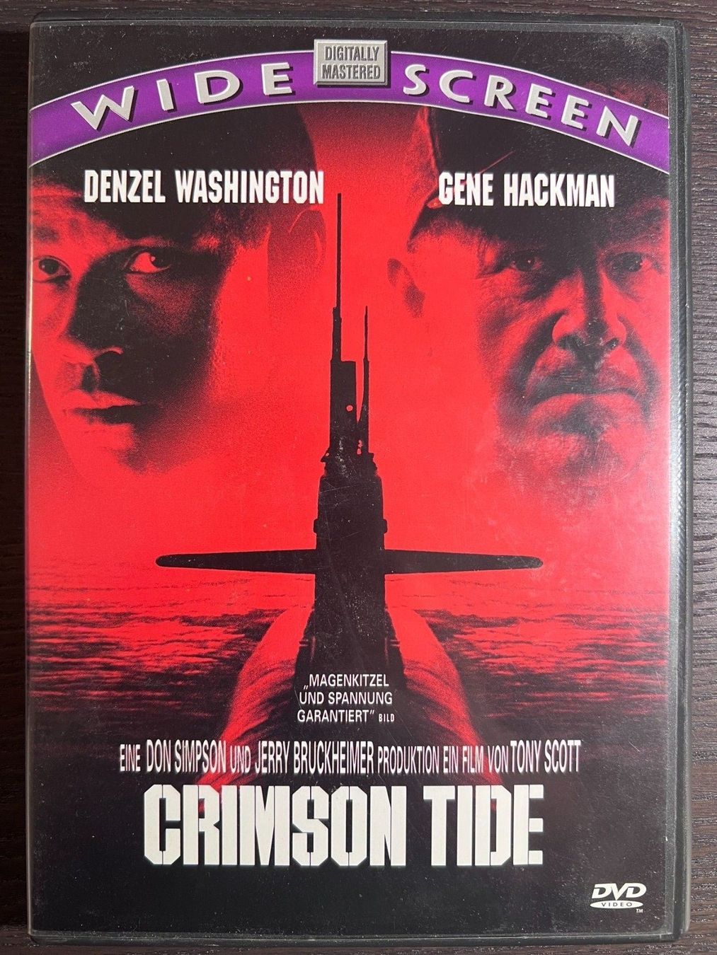 Tutti i DVDs: Crimson Tide – Usato da Zürich venduto da FilmFreunde