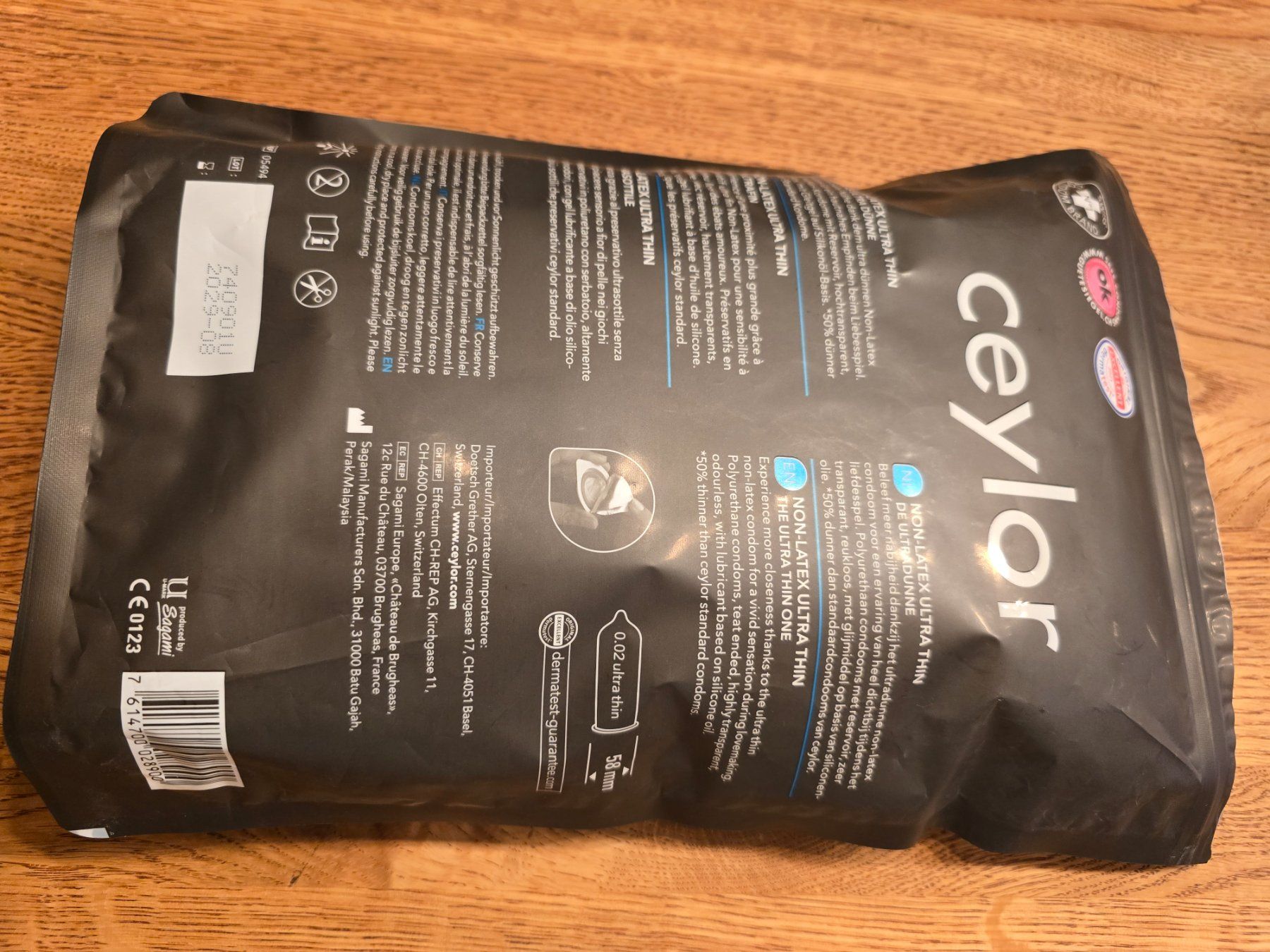 Ceylor Prevenzione: Non Latex Ultra Thin caylor 96 Kondome – Nuovo e nell'imballaggio originale da Greifensee venduto da Sascha_Do 2