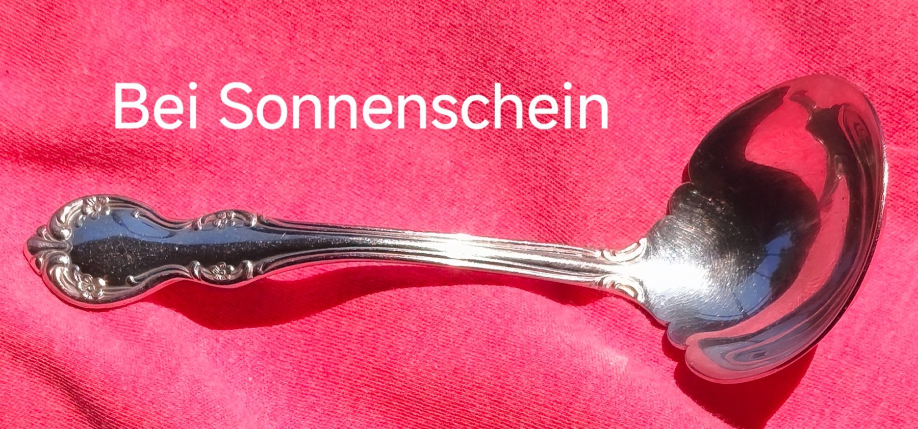 Cucchiai: Servicelöffel Saucenlöffel mit Prägemuster von Wirths – Usato da Zürich venduto da Tanteemma369 1