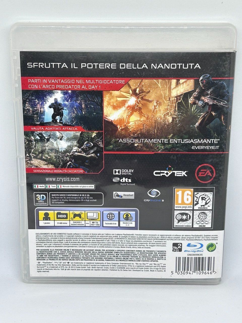 Spiele: Crysis 3: Hunter Edition per PS3 – Gebraucht aus Giubiasco von LorisVale 1