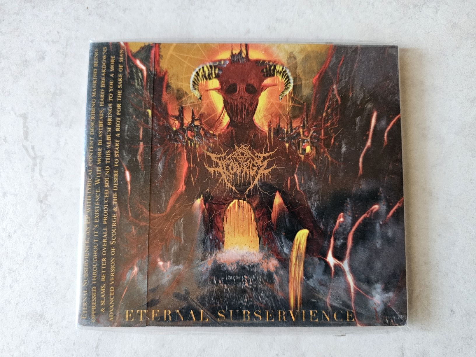 CD: Scourge  -  Eternal Subservience  /  Fabrikneu – Nuovo e nell'imballaggio originale da Schneisingen venduto da backstore24