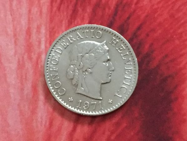 Tutti le monete: 5 Rappen 1971 -vz – Usato da Elsau venduto da herbybay