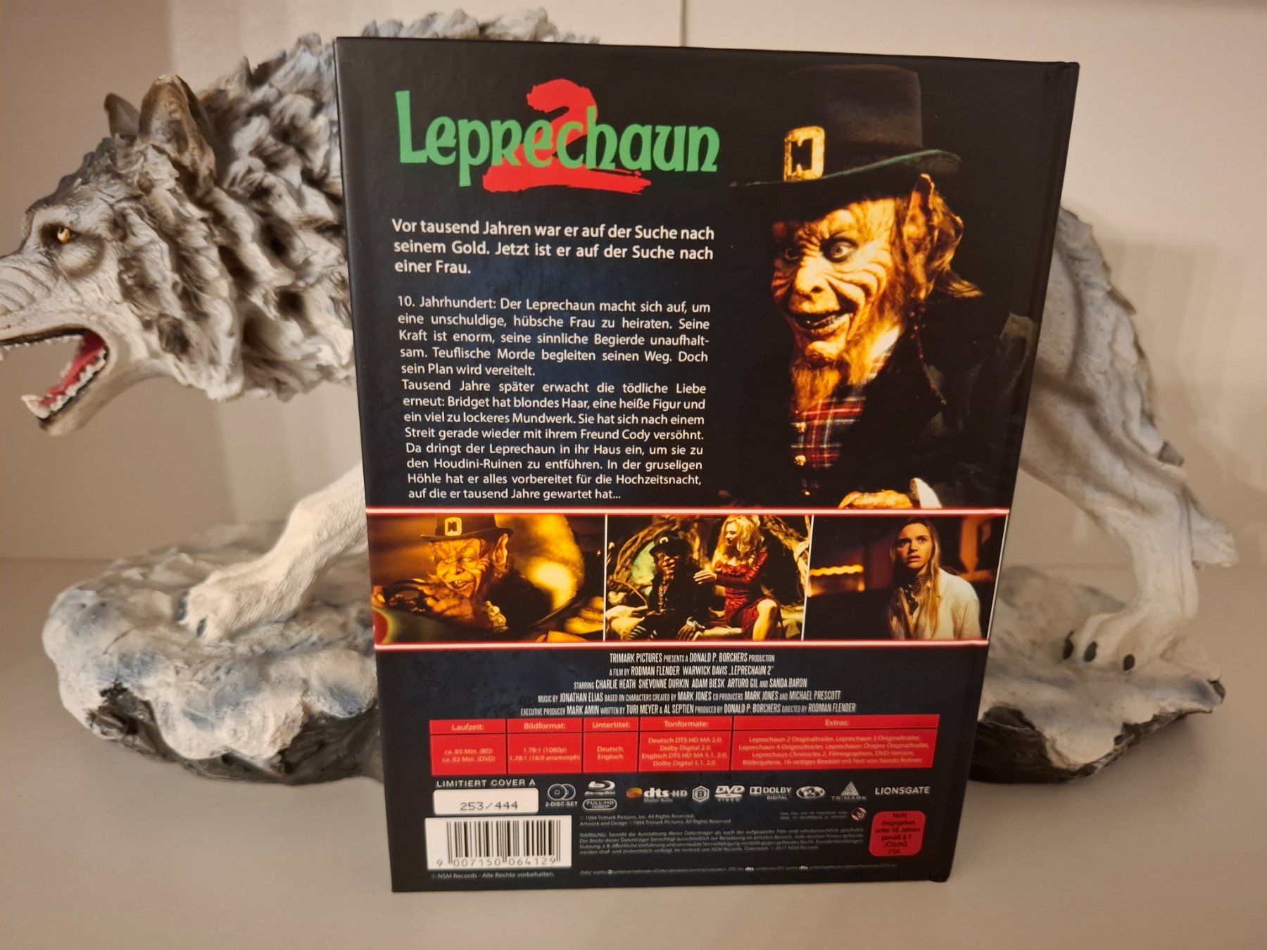 Tutti i DVDs: Leprechaun 2 (Lim. Blu-Ray & DVD Mediabook) – Usato da Frauenfeld venduto da Frankenstein01 1