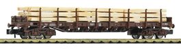 Fleischmann 6660049 SBB Rungenwagen Rs mit Holzbeladung