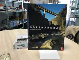 Gotthardbahn - Robert Bssuch - Eisenbahn - Bildband, Top!