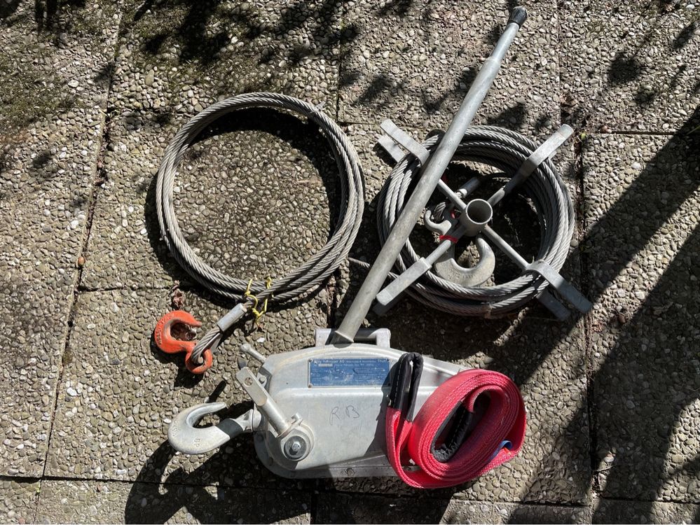 Habegger Seilzug 1500 kg (Gebraucht) in für CHF 300 – nur Abholung auf ...