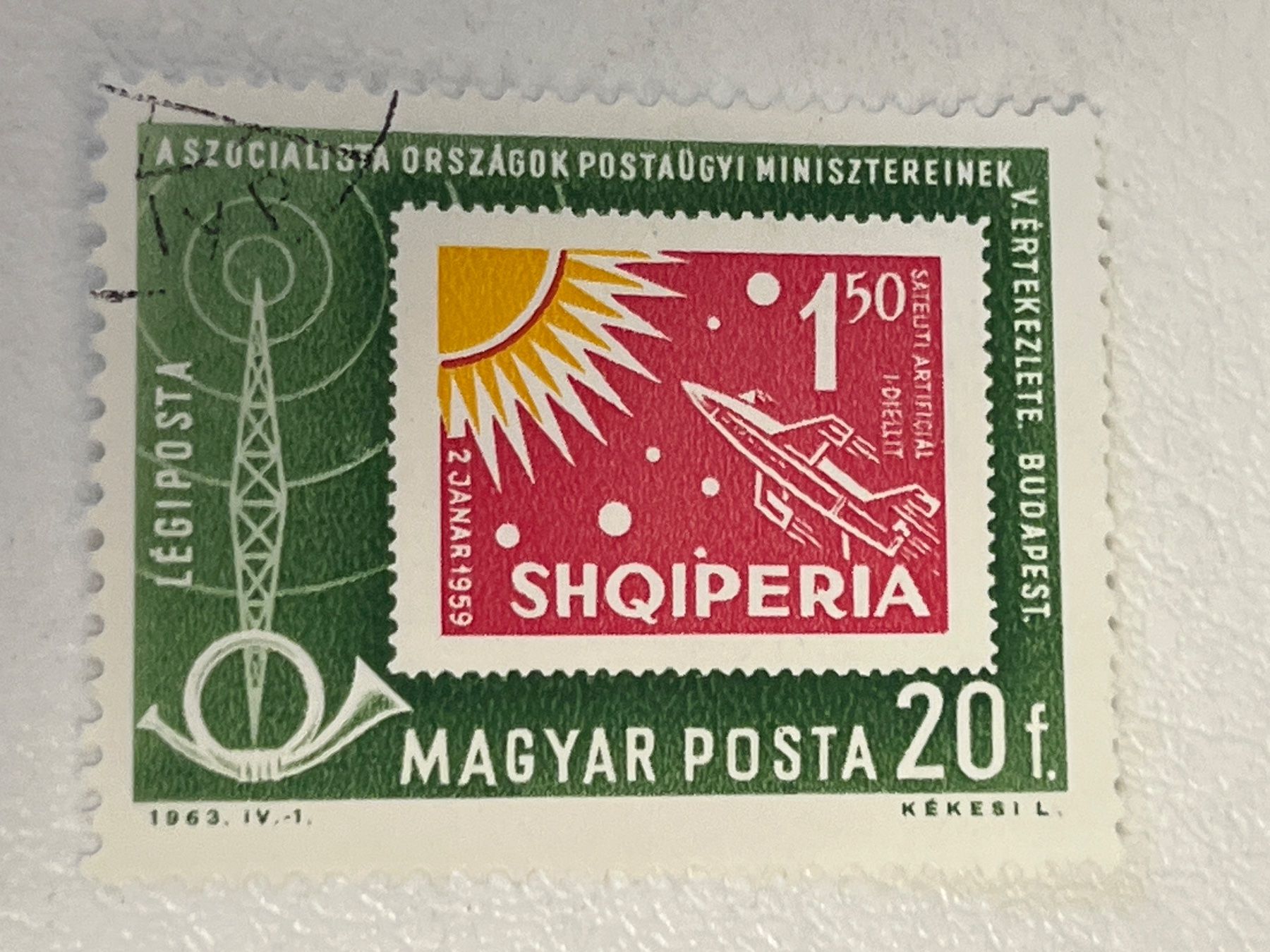 Tutti i francobolli: Space Thema Briefmarke (Gratis-Versand) – Usato da Chiasso venduto da AzenYa