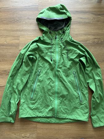 Kaikkialla Regenjacke, Gr. M, Grün - Top!