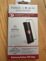 Force Glass Panzerglas für Samsung Galaxy S25 Edge  NEU