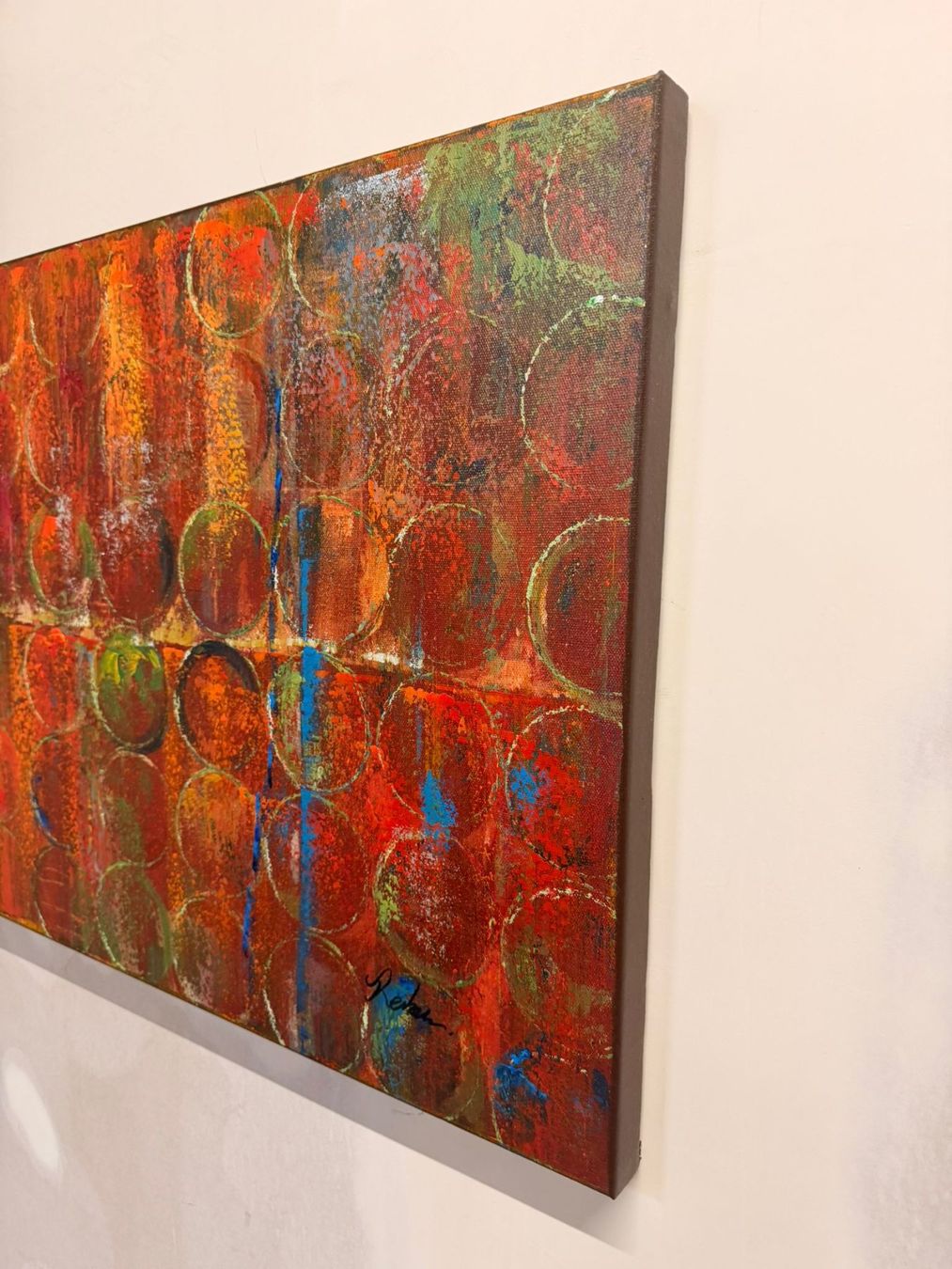 Poster & Bilder: Grosses dekoratives Wandbild abstrakte Malerei Kunst – Gebraucht aus Rickenbach ZH von Der-Insider 8