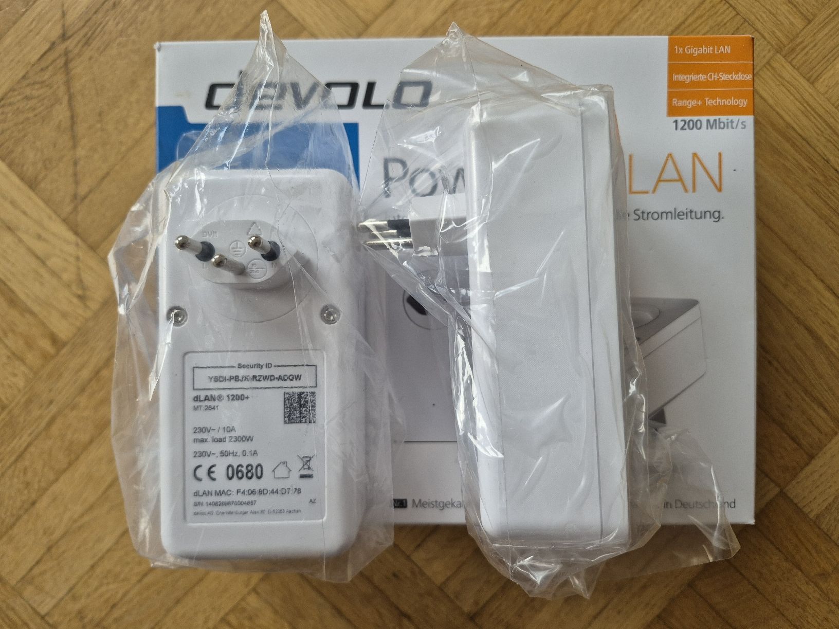 Devolo WiFi: Powerliner 1200 Mbit/s – Neuf (Voir description) à Elgg par sertus