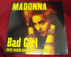 Madonna Bad Girl rare Radio and Tv Broadcasts Vinyl