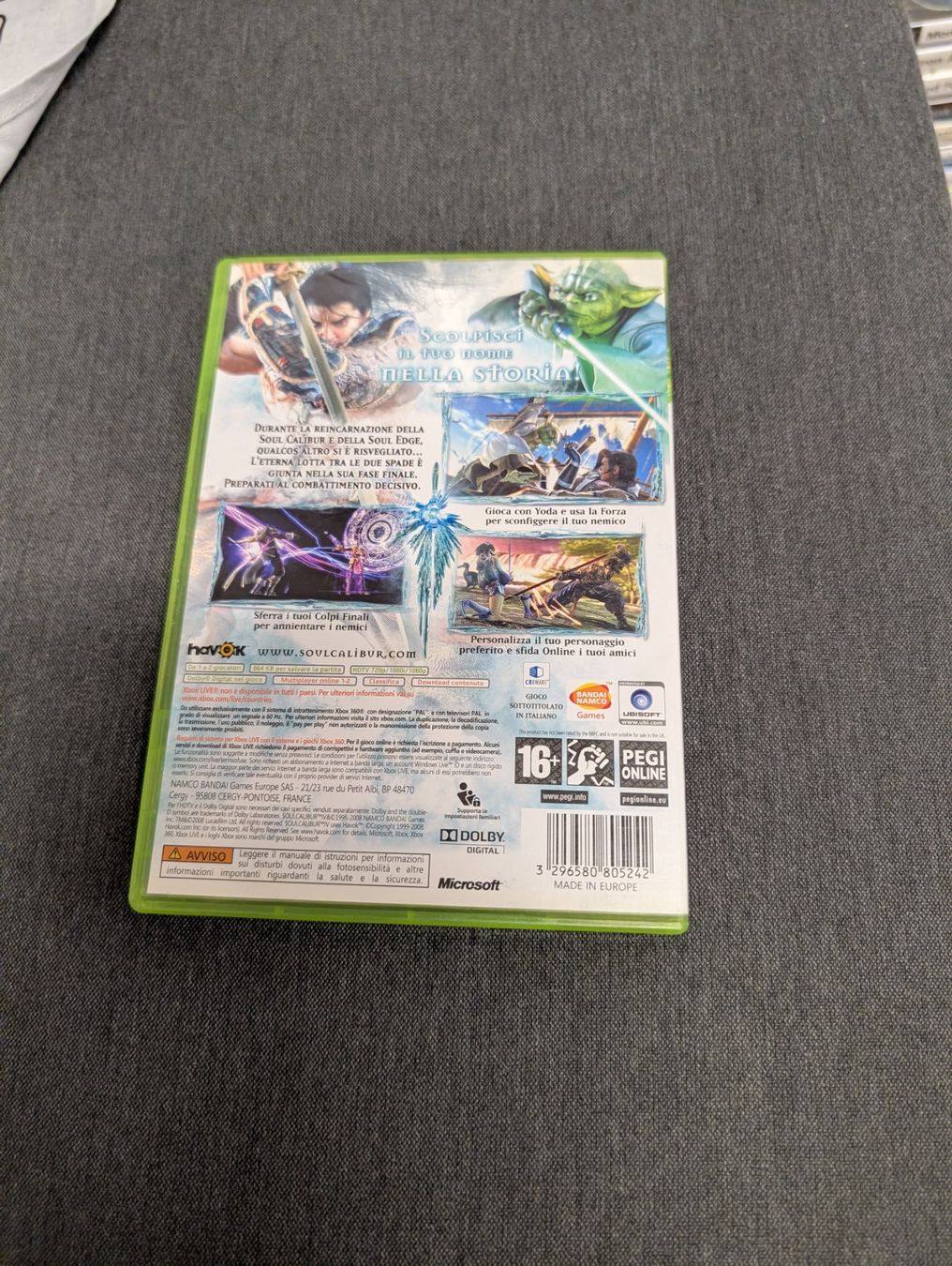 Giochi: Soulcalibur IV Microsoft Xbox 360 – Usato da Giubiasco venduto da Ticinerd 1