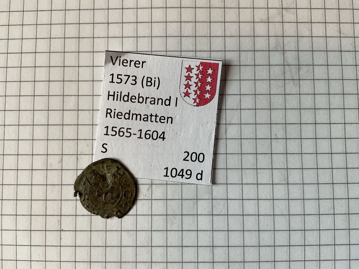 Alle Münzen: Schweizer Münze Wallis  – Gebraucht aus Ursenbach von tho_8s6p 2