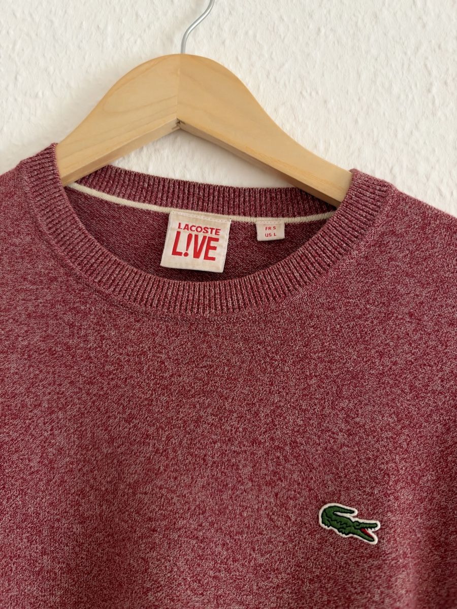 Pulls & Sweat-shirts: Pull Lacoste rose saumon taille L – D'occasion à Onex par robcrey1 1
