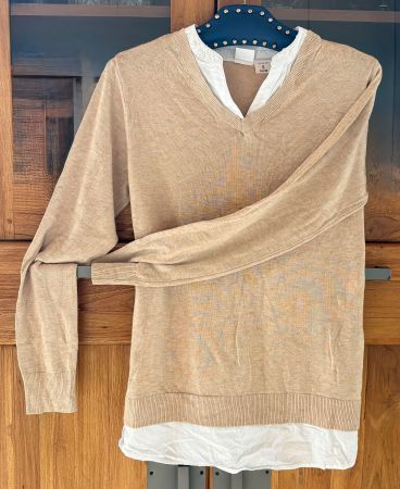 Pullover Strick,Up2 Fashion,melliert/weich/dehnbar,Gr.S