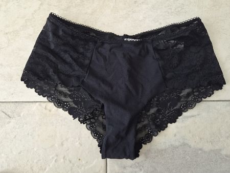 Unterwäsche PINK Victoria's Secret Cheeky, Schwarz, Grösse S